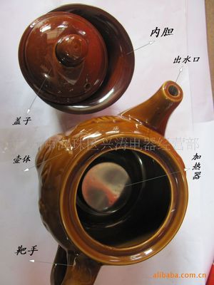 厂价直供·家家圆陶瓷全自动保健壶—您的养生煎药理想之选
